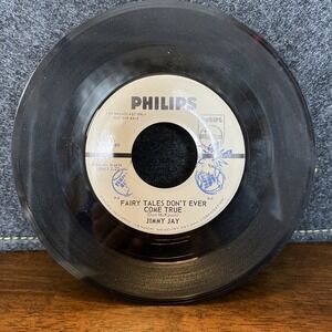 JIMMY JAY Teen DJ 45rpm Fairy Tales‎ Don't Ever Come True/Know That Feeling HEAR